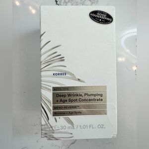 Korres White Pine Meno-Reverse Concentrate- Deep wrinkle treatment NIB